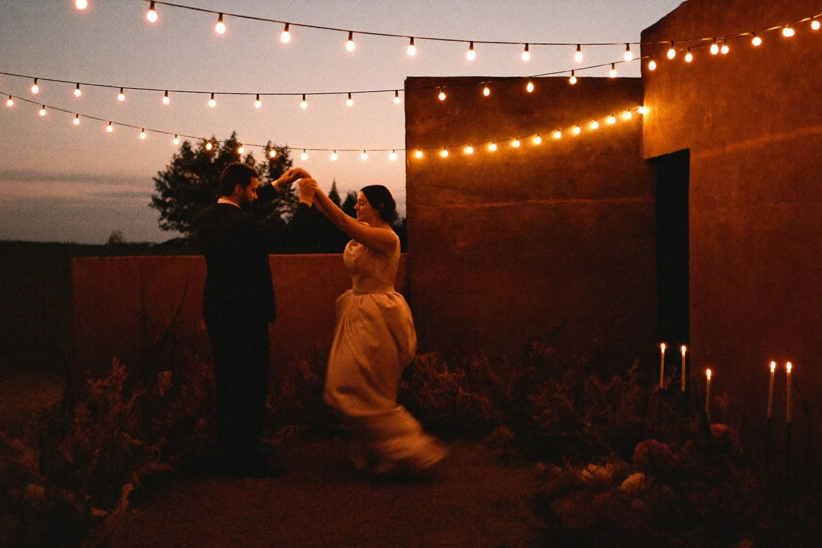 The Rushmi To My Vows site, scrolling.